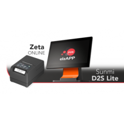 POS Sunmi D2S Lite + Elzab Zeta Online/ elzAPP POS